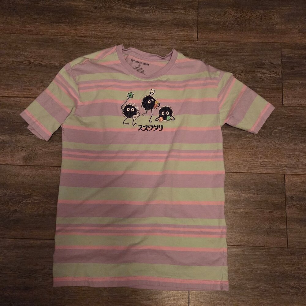 Boxlunch Studio Ghibli soot sprite embroidered top